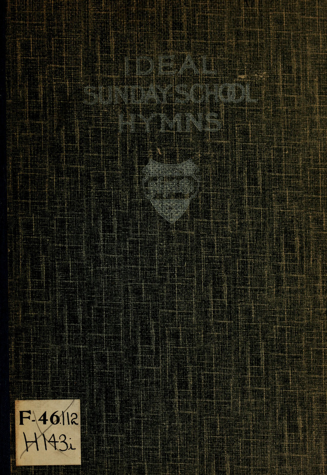 Ideal Sunday School Hymns page cover
