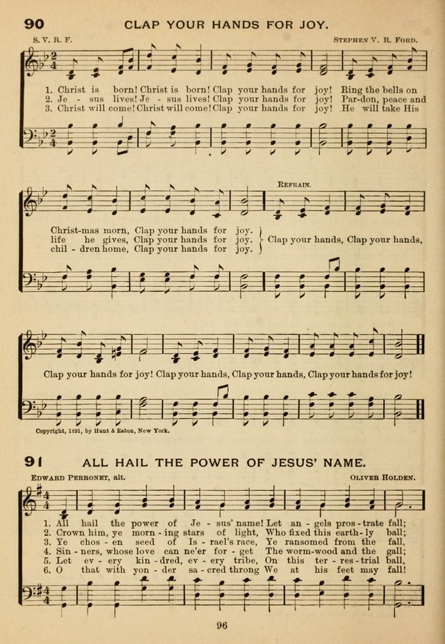 Imperial Songs: for Sunday schools, social meetings, Epworth leagues, revival services page 101