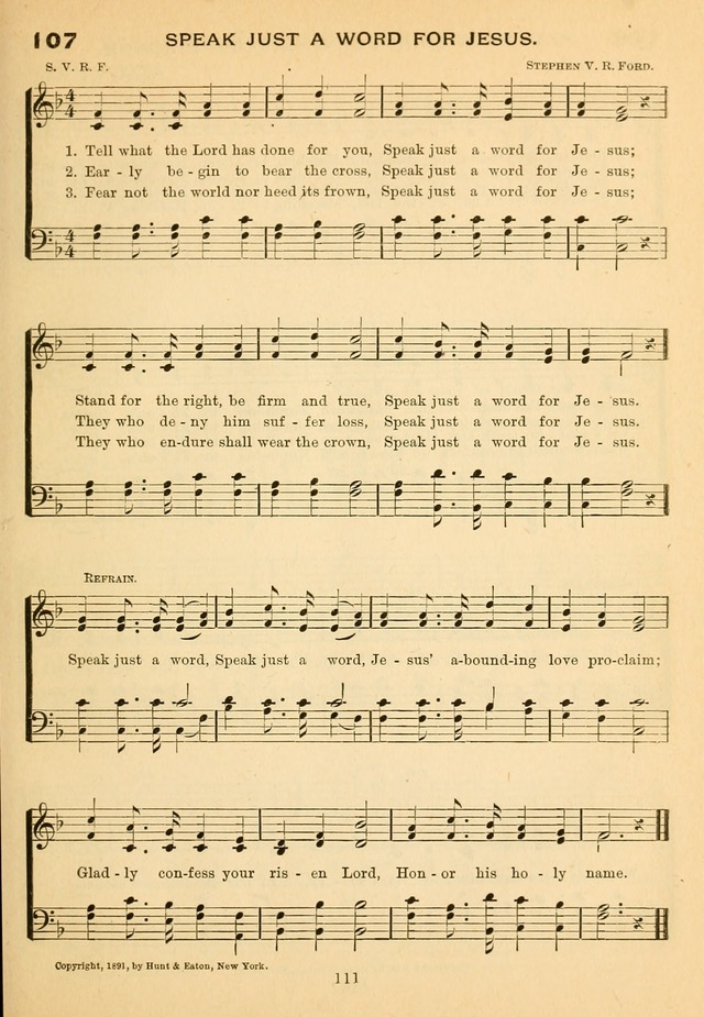 Imperial Songs: for Sunday schools, social meetings, Epworth leagues, revival services page 116