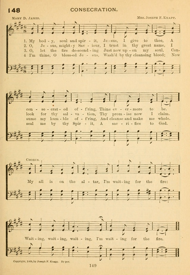 Imperial Songs: for Sunday schools, social meetings, Epworth leagues, revival services page 154