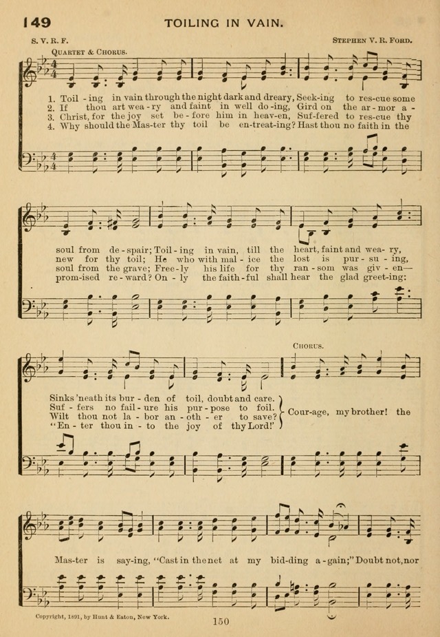 Imperial Songs: for Sunday schools, social meetings, Epworth leagues, revival services page 155