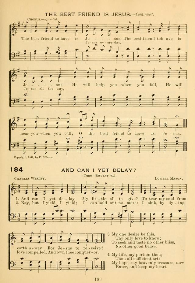 Imperial Songs: for Sunday schools, social meetings, Epworth leagues, revival services page 188