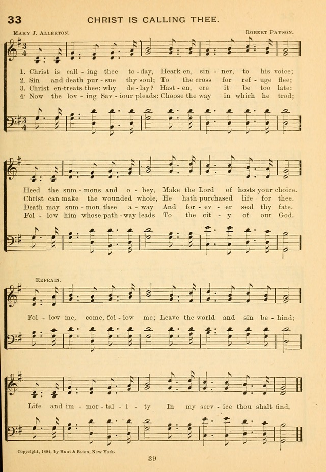 Imperial Songs: for Sunday schools, social meetings, Epworth leagues, revival services page 44