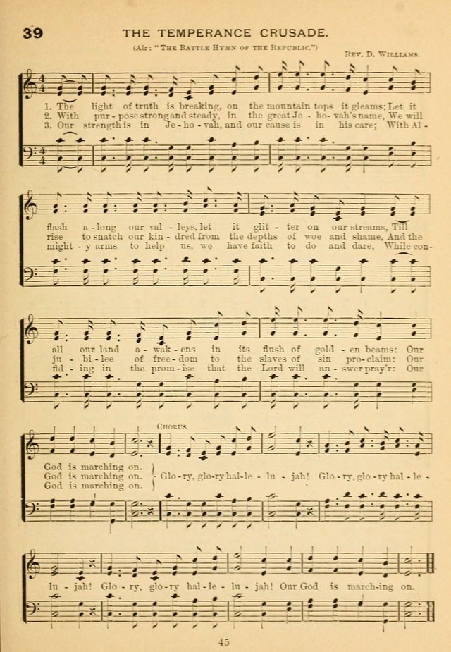 Imperial Songs: for Sunday schools, social meetings, Epworth leagues, revival services page 50