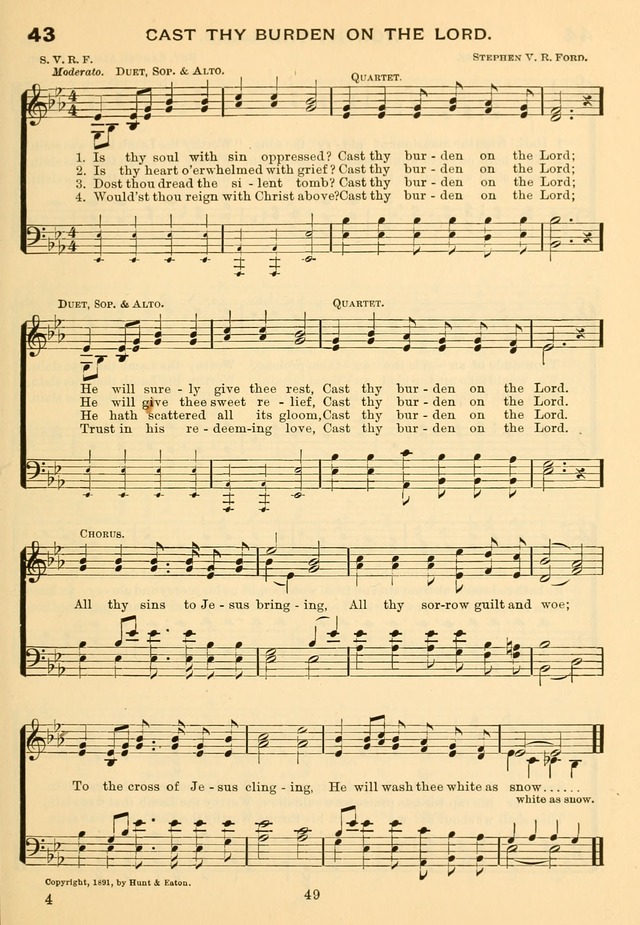 Imperial Songs: for Sunday schools, social meetings, Epworth leagues, revival services page 54