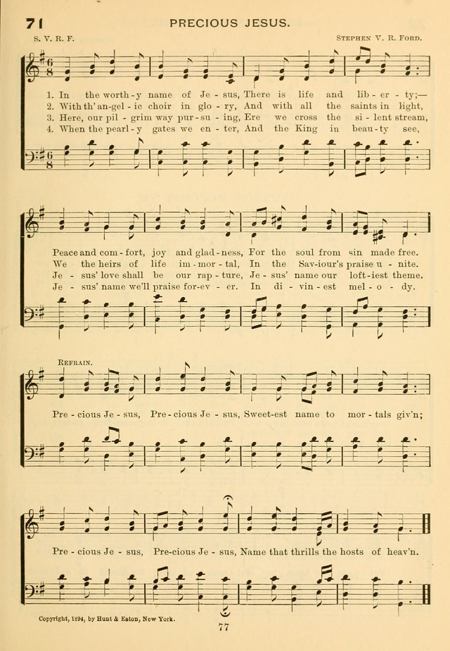 Imperial Songs: for Sunday schools, social meetings, Epworth leagues, revival services page 82