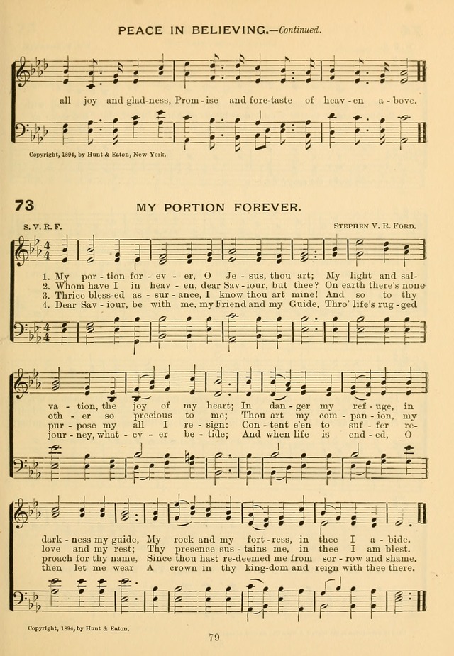 Imperial Songs: for Sunday schools, social meetings, Epworth leagues, revival services page 84