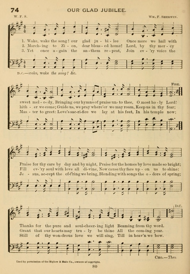 Imperial Songs: for Sunday schools, social meetings, Epworth leagues, revival services page 85