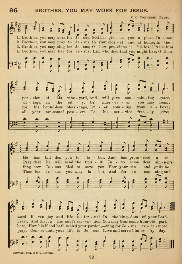 Imperial Songs: for Sunday schools, social meetings, Epworth leagues, revival services page 97