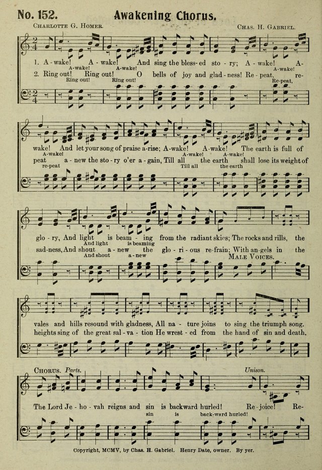 Jubilate : A Modern Sunday-School Hymnal page 153