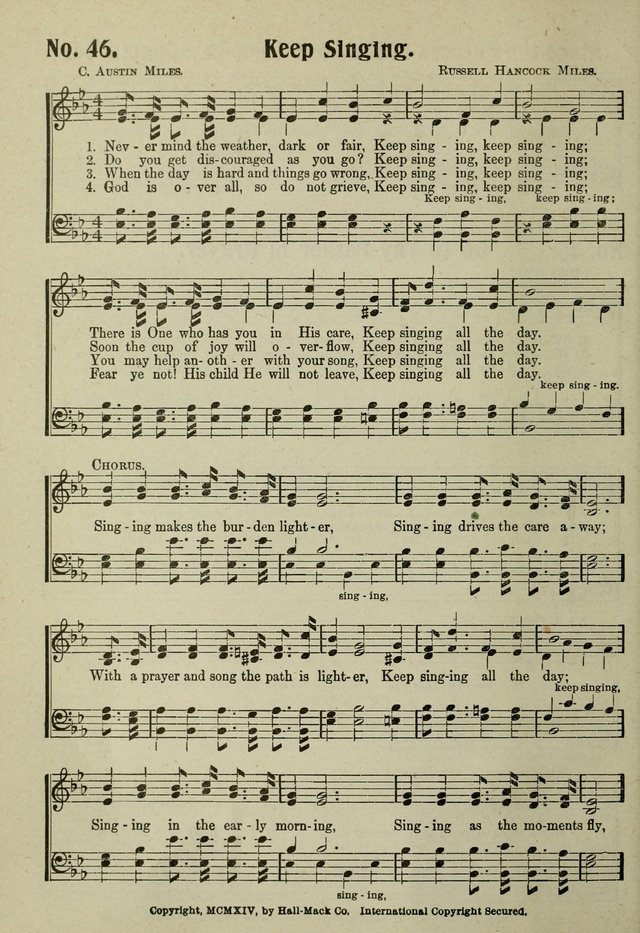 Jubilate : A Modern Sunday-School Hymnal page 47