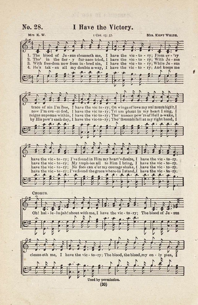 The Joy Bells of Canaan or Burning Bush Songs No. 2 page 28