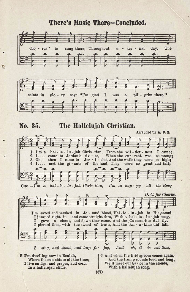 The Joy Bells of Canaan or Burning Bush Songs No. 2 page 35