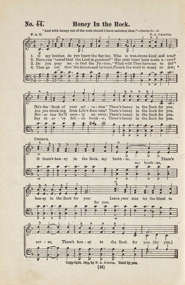 The Joy Bells of Canaan or Burning Bush Songs No. 2 page 44