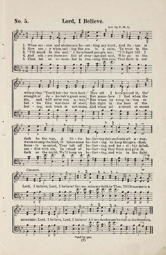 The Joy Bells of Canaan or Burning Bush Songs No. 2 page 5