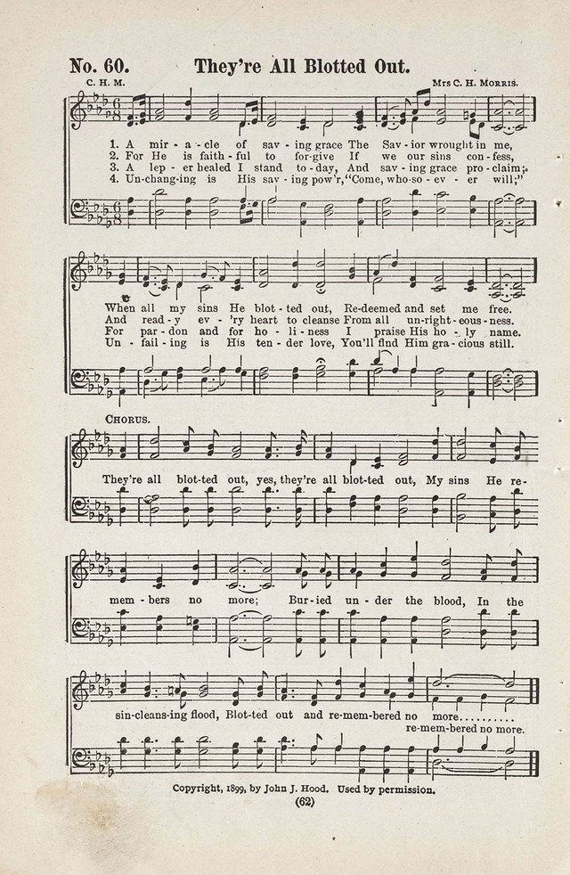 The Joy Bells of Canaan or Burning Bush Songs No. 2 page 60