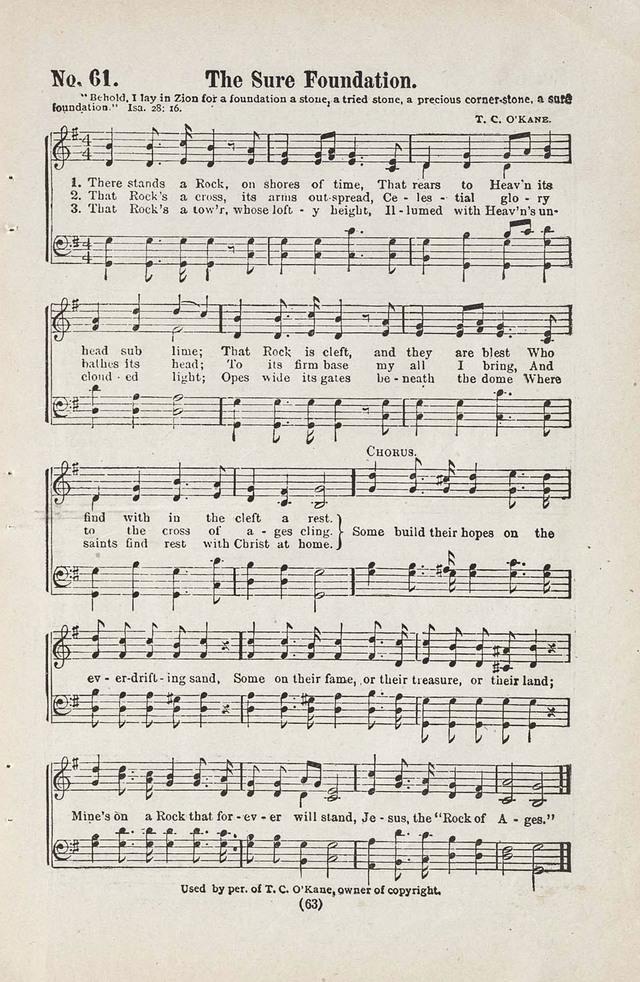 The Joy Bells of Canaan or Burning Bush Songs No. 2 page 61