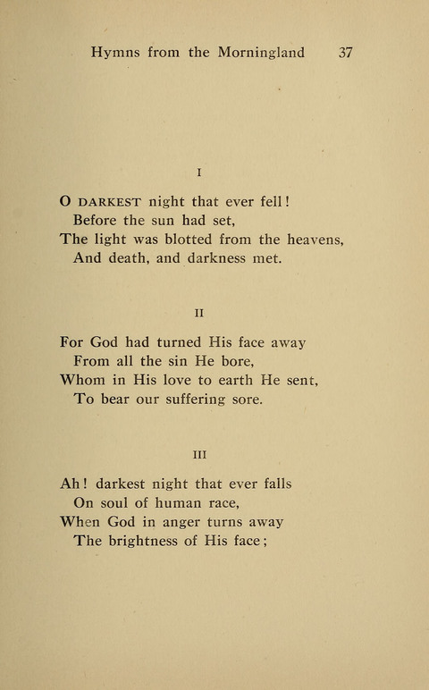 Hymns from the Morningland page 36