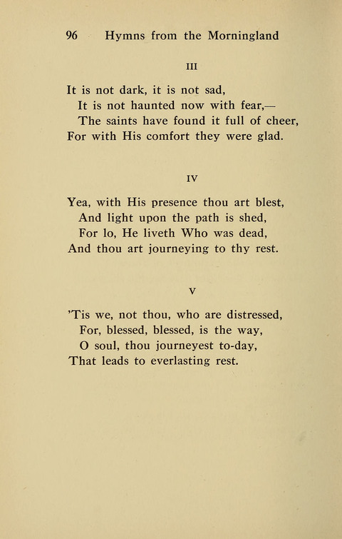 Hymns from the Morningland page 95