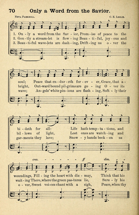 The Joy Bells of Heaven: for the Sabbath School, regligions revivals and general church work page 70