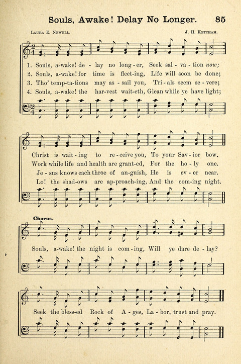 The Joy Bells of Heaven: for the Sabbath School, regligions revivals and general church work page 85