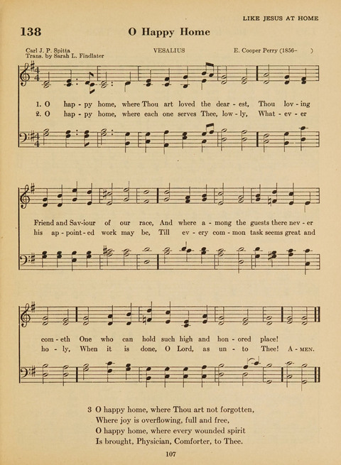 Junior Church School Hymnal: for use in the junior section of the church school, in the home, and in junior congragations (Teacher