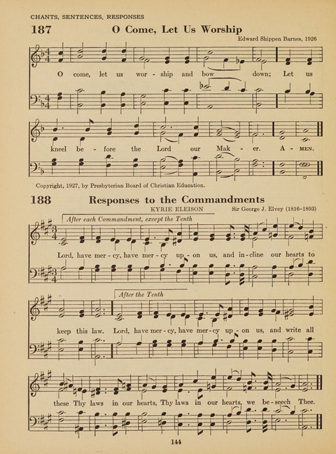 Junior Church School Hymnal: for use in the junior section of the church school, in the home, and in junior congragations (Teacher