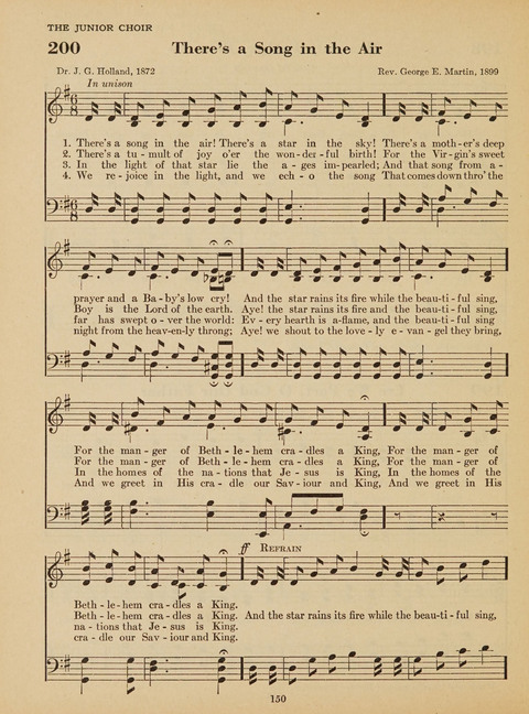 Junior Church School Hymnal: for use in the junior section of the church school, in the home, and in junior congragations (Teacher