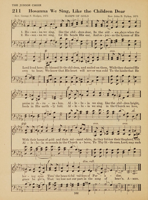 Junior Church School Hymnal: for use in the junior section of the church school, in the home, and in junior congragations (Teacher