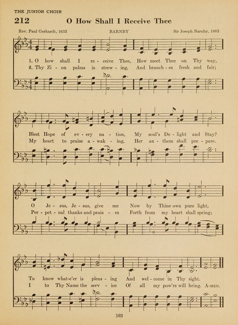 Junior Church School Hymnal: for use in the junior section of the church school, in the home, and in junior congragations (Teacher