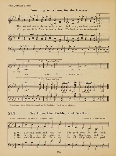 Junior Church School Hymnal: for use in the junior section of the church school, in the home, and in junior congragations (Teacher