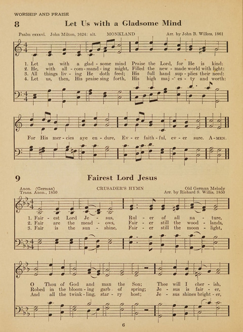 Junior Church School Hymnal: for use in the junior section of the church school, in the home, and in junior congragations (Teacher