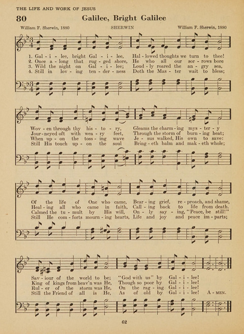 Junior Church School Hymnal: for use in the junior section of the church school, in the home, and in junior congragations (Teacher