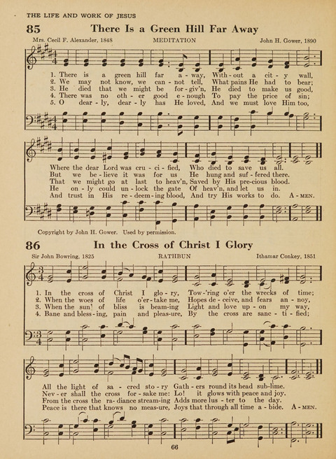 Junior Church School Hymnal: for use in the junior section of the church school, in the home, and in junior congragations (Teacher