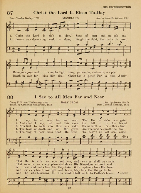 Junior Church School Hymnal: for use in the junior section of the church school, in the home, and in junior congragations (Teacher