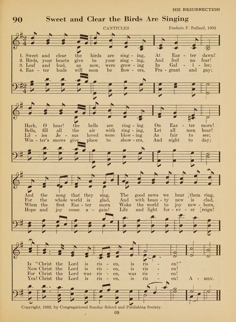 Junior Church School Hymnal: for use in the junior section of the church school, in the home, and in junior congragations (Teacher