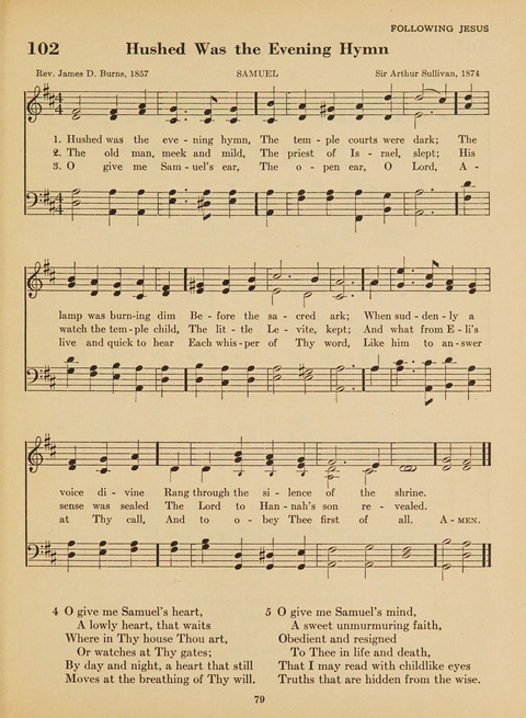 Junior Church School Hymnal: for use in the junior section of the church school, in the home, and in junior congragations (Teacher