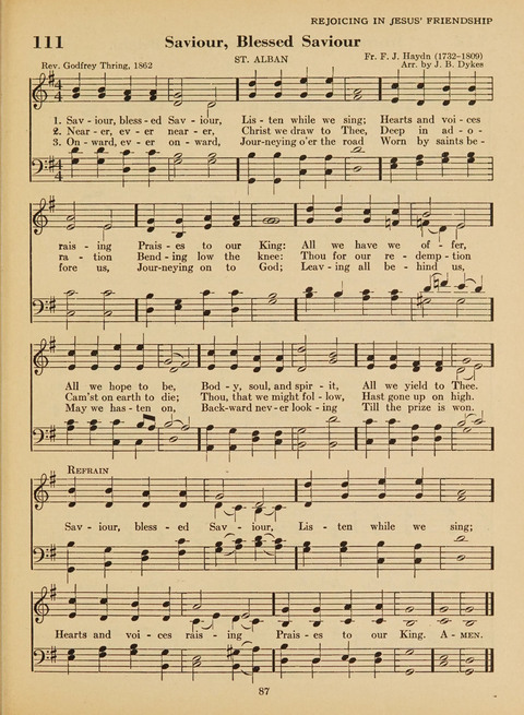 Junior Church School Hymnal: for use in the junior section of the church school, in the home, and in junior congragations (Teacher