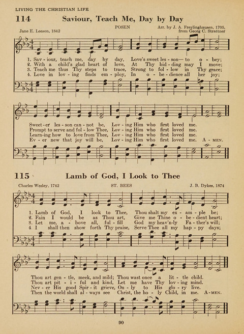 Junior Church School Hymnal: for use in the junior section of the church school, in the home, and in junior congragations (Teacher