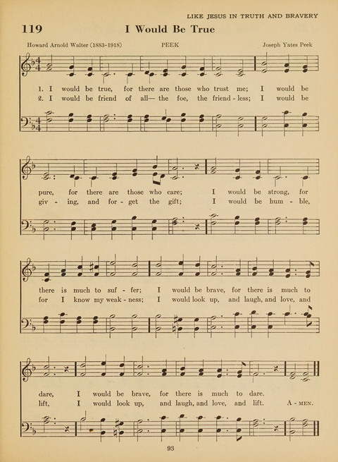 Junior Church School Hymnal: for use in the junior section of the church school, in the home, and in junior congragations (Teacher