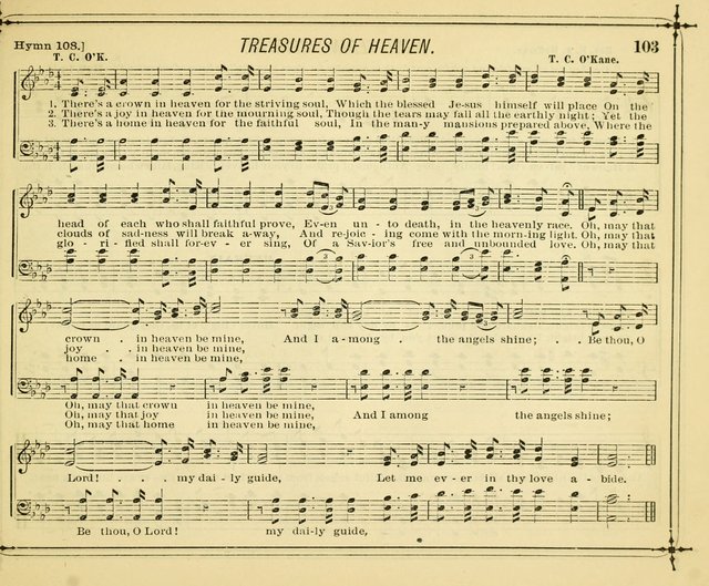 Jasper and Gold: A choice collection of song-gems for Sunday-Schools, social meetings, and times of refreshing page 106