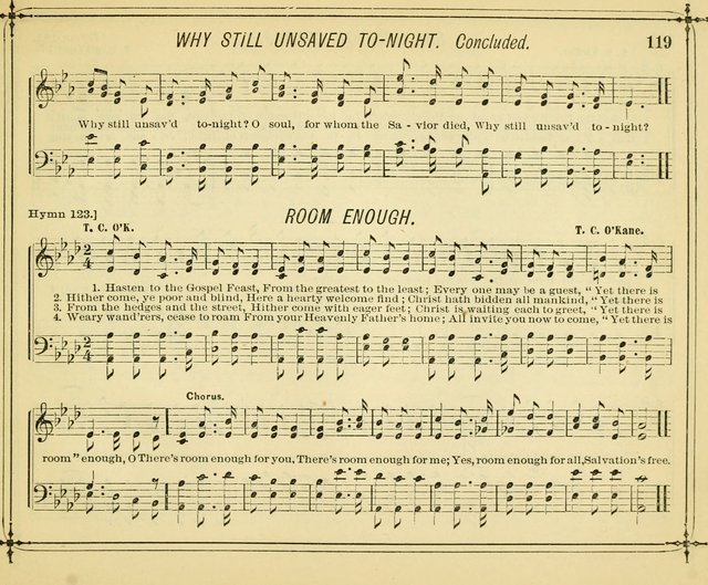 Jasper and Gold: A choice collection of song-gems for Sunday-Schools, social meetings, and times of refreshing page 122