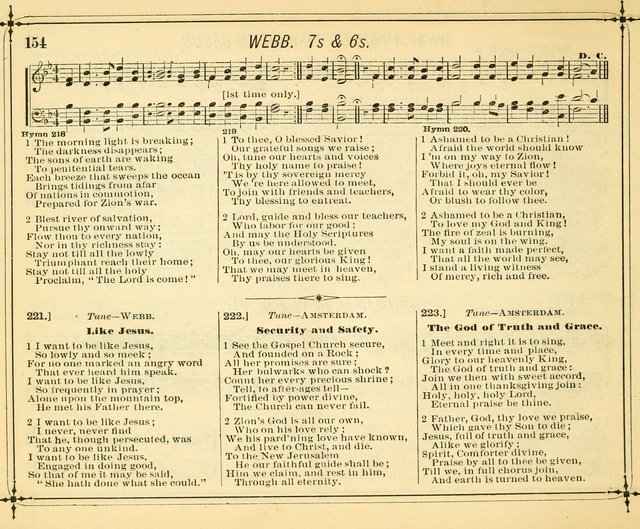 Jasper and Gold: A choice collection of song-gems for Sunday-Schools, social meetings, and times of refreshing page 153