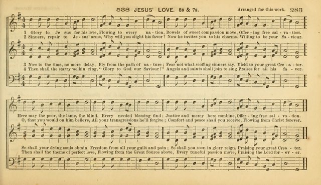 The Jubilee Harp: a choice selection of psalmody, ancient and modern, designed for use in public and social worship page 288