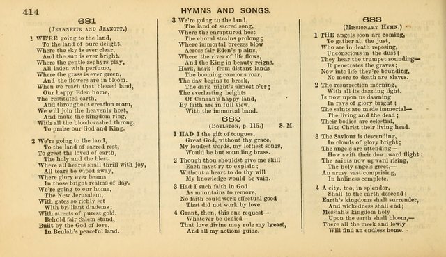 The Jubilee Harp: a choice selection of psalmody, ancient and modern, designed for use in public and social worship page 419