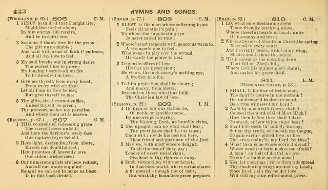 The Jubilee Harp: a choice selection of psalmody, ancient and modern, designed for use in public and social worship page 447