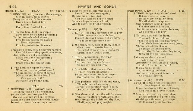 The Jubilee Harp: a choice selection of psalmody, ancient and modern, designed for use in public and social worship page 449