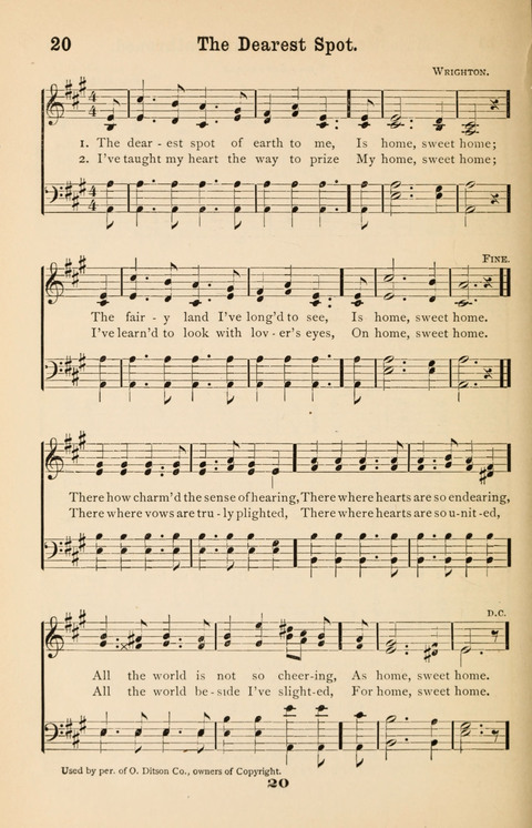 The Junior Hymnal page 20