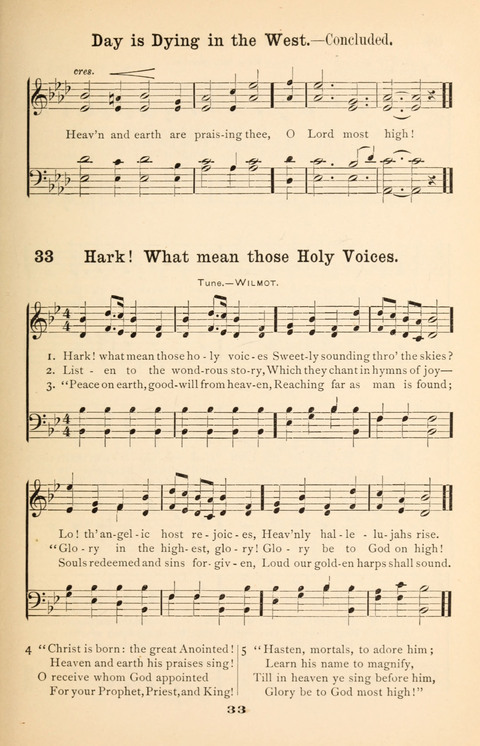 The Junior Hymnal page 33