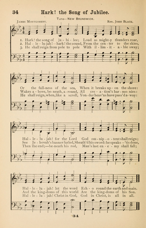 The Junior Hymnal page 34